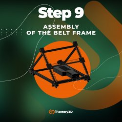 Step 9: Assembly of the belt frame